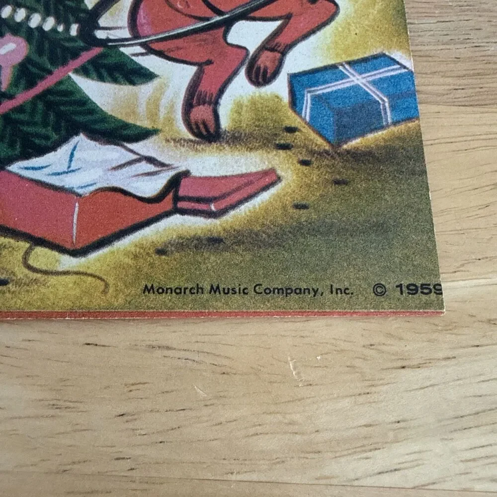 1959 David Seville And The Chipmunks Alvin’s Harmonica 45 Sleeve No Record - Picture 4 of 7